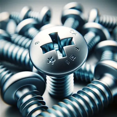 Typ I korsförsänkta pannhuvudskruvar